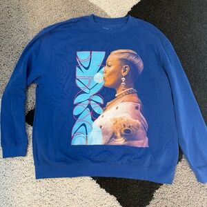 P!NK Pullover Sweatshirt Pop Music Singer XL